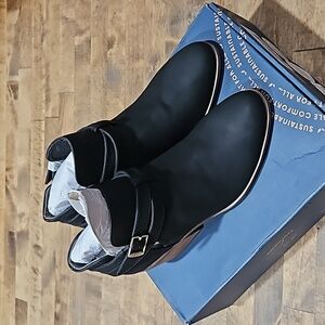 Dr Scholls Black Boots sz 7